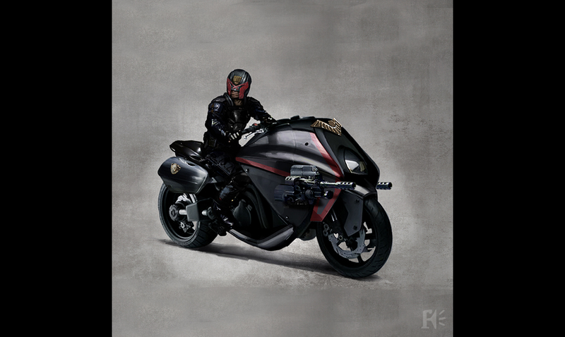 Illustration for article titled Dredd concept art gives us a closer look at Mega-City One